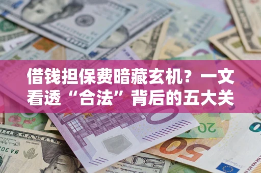 济南借钱担保费暗藏玄机？一文看透“合法”背后的五大关键陷阱