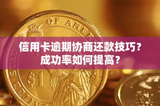 济南信用卡逾期协商还款技巧？成功率如何提高？