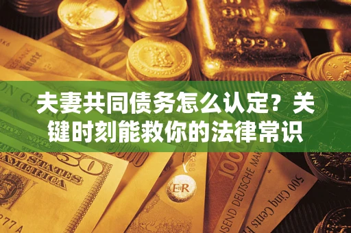 济南夫妻共同债务怎么认定？关键时刻能救你的法律常识