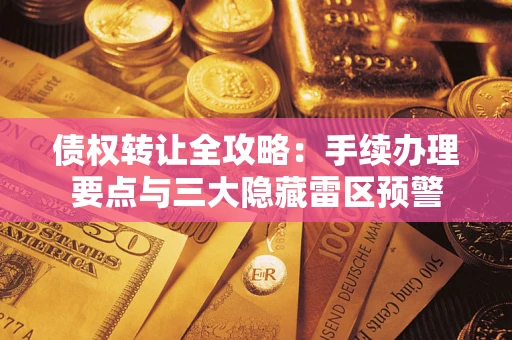 济南债权转让全攻略：手续办理要点与三大隐藏雷区预警