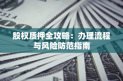 济南股权质押全攻略：办理流程与风险防范指南